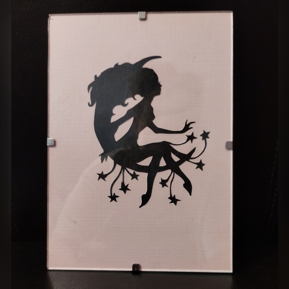 Silhouette Fairy Wall Art